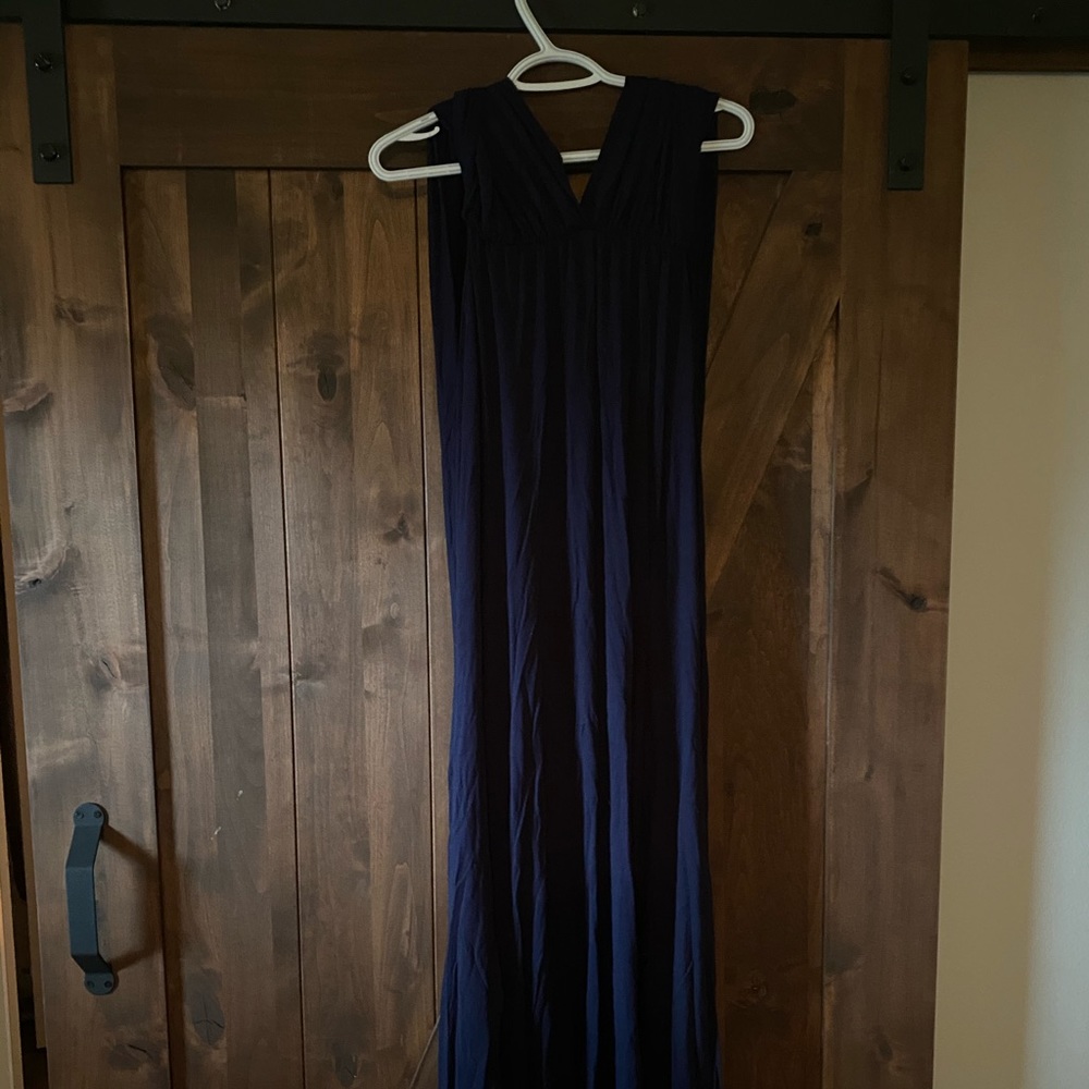Gorgeous multi tie maxi dress